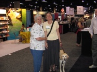Beth and her sister Cheryl at the American Library Association conference