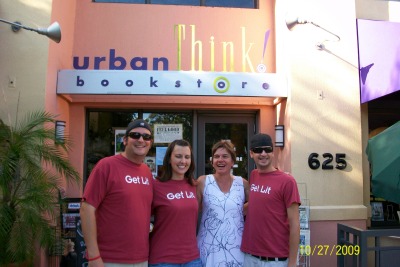 I had a lot of support from family and friends in Orlando. Among them Brian, Jennifer Amodt (Jen's my niece, Brian is her squeeze), and my nephew Rob Amodt.