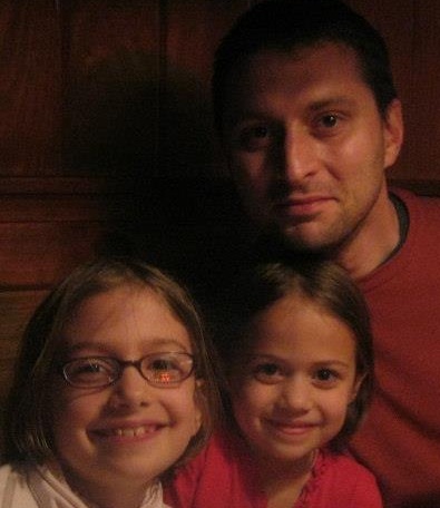 Dimitry with Katya and Sasha.