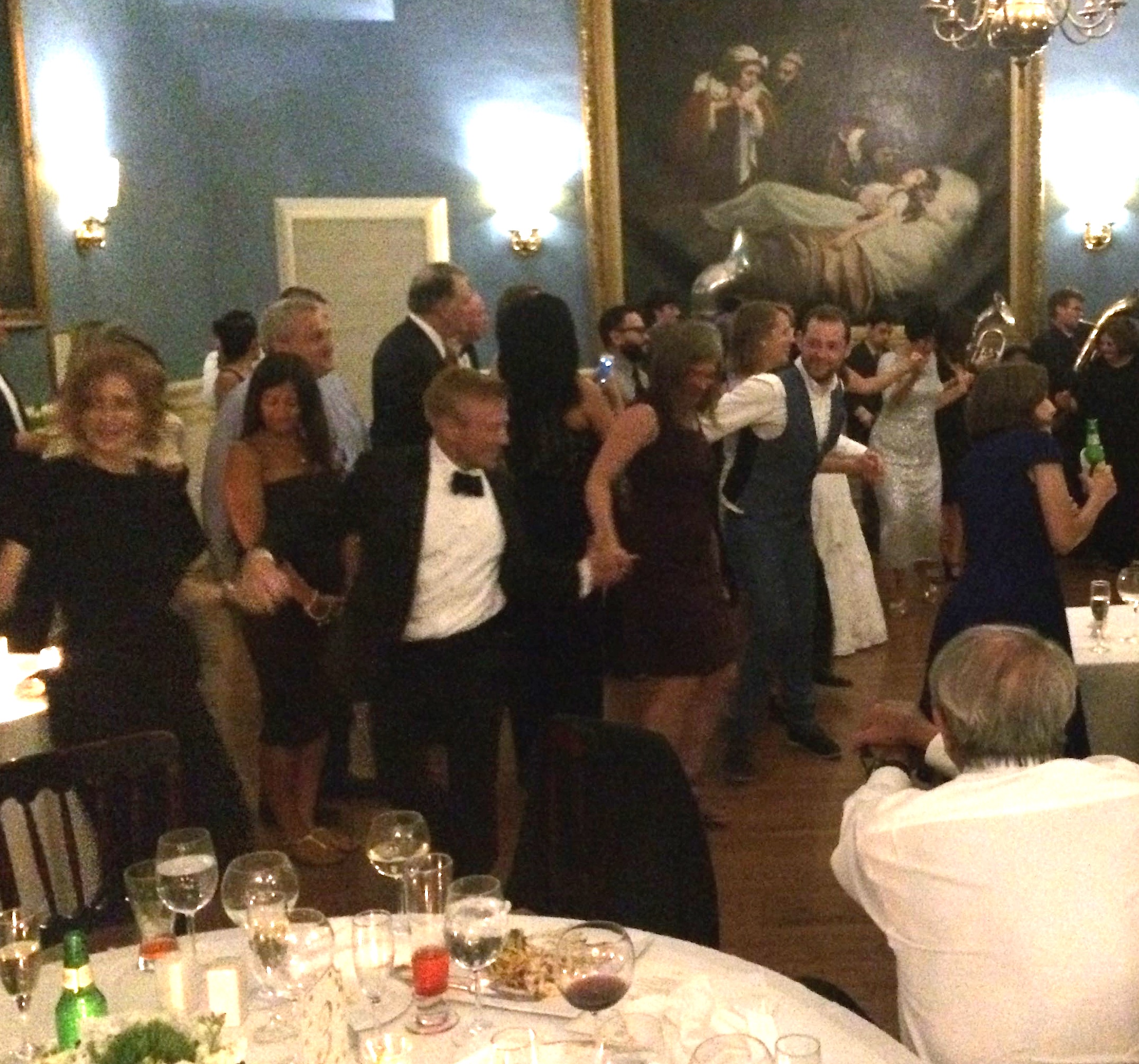 At Sasha's and James' wedding, there was much music and just as much dancing.
