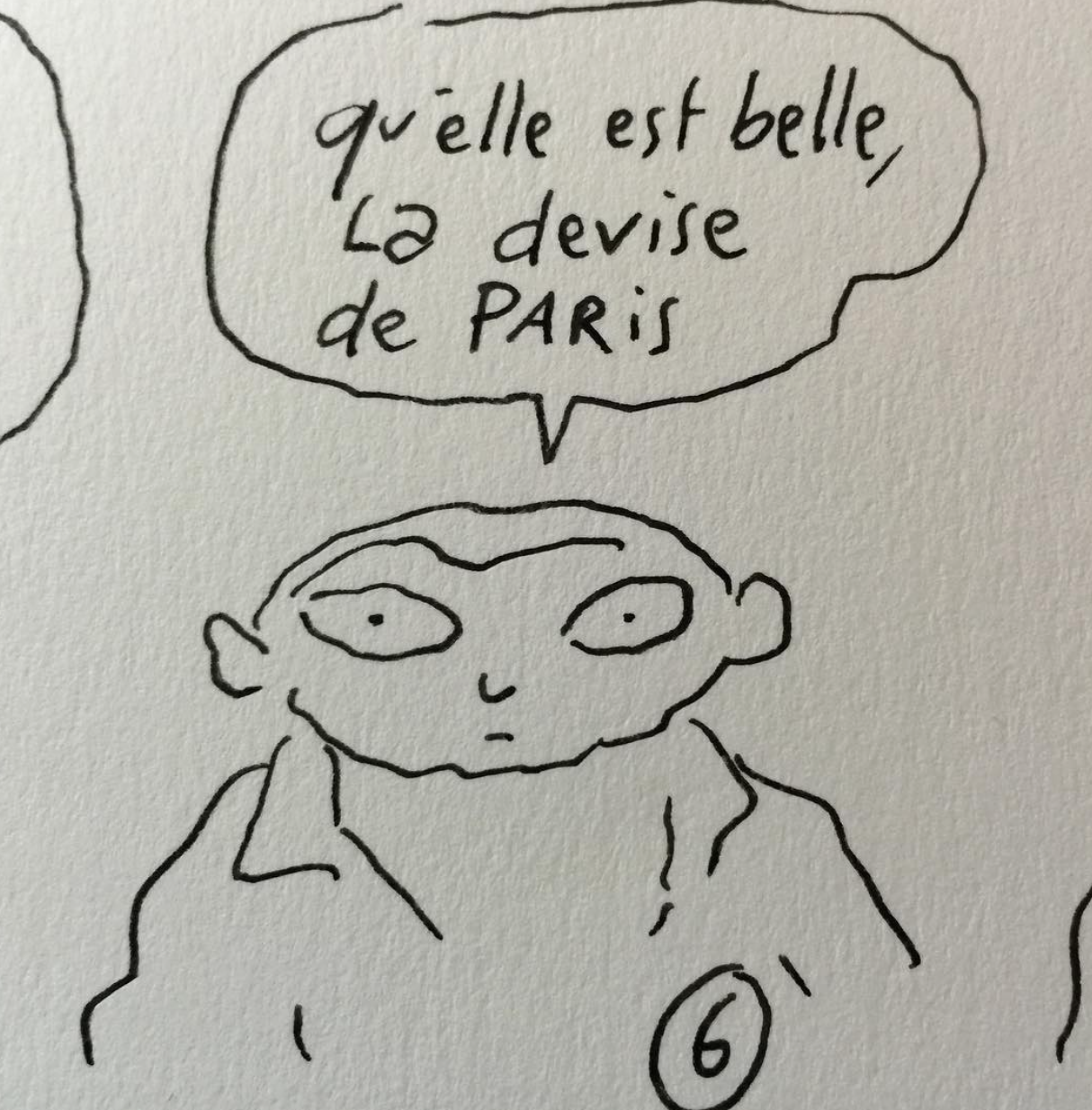 One of the cartoons posted by Hebdo cartoonist Joann Sfar posted on his Instagram feed.