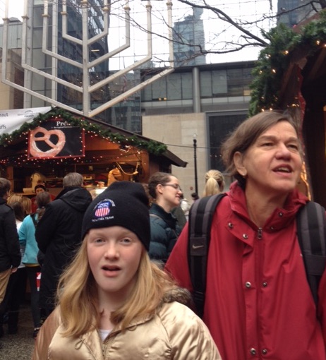 Here we are at Chicago's Christkindl Market after the polishing.