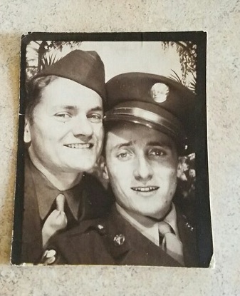 My uncle George Knezovich (left) and my pop, Mike Knezovich on the right. Thanks Aaron.