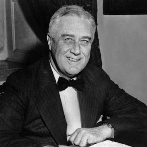 For one student in class, FDR was THE PRESIDENT.