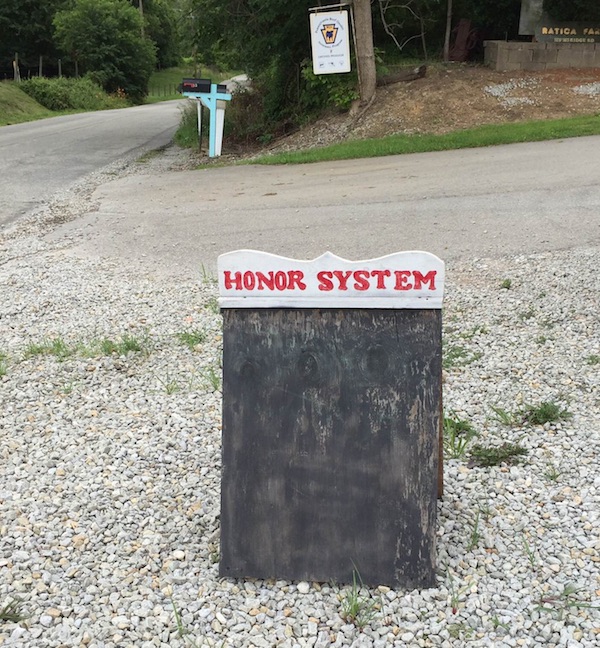 A roadside sign explains it all.