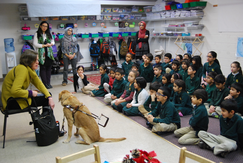 Whitney and I at Kindi Academy yesterday.