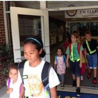 Beth Finke visits Arlington Traditional Elementary School