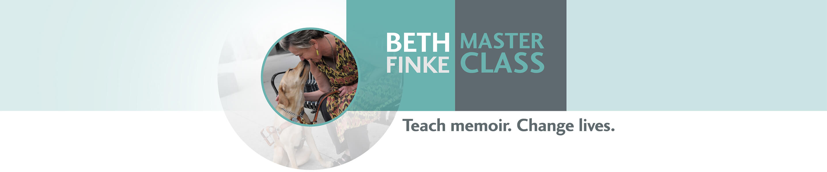 Beth Finke Master Class